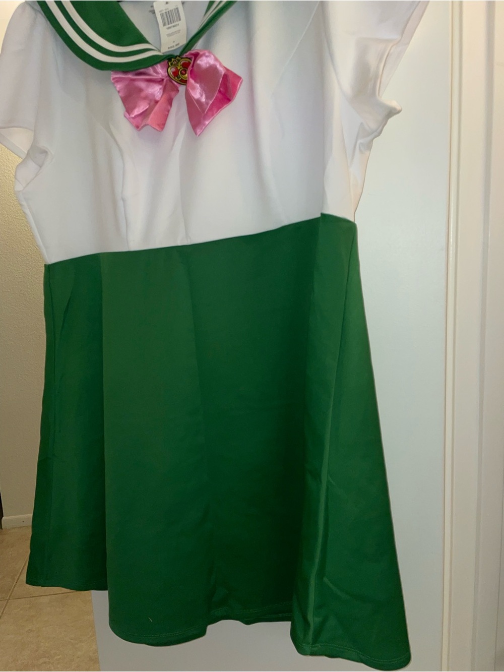Sailor Jupiter Green Cosplay Dress - Size 3